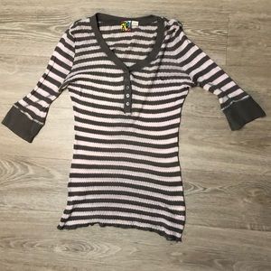 Y2K Gauzy Henley from Roxy